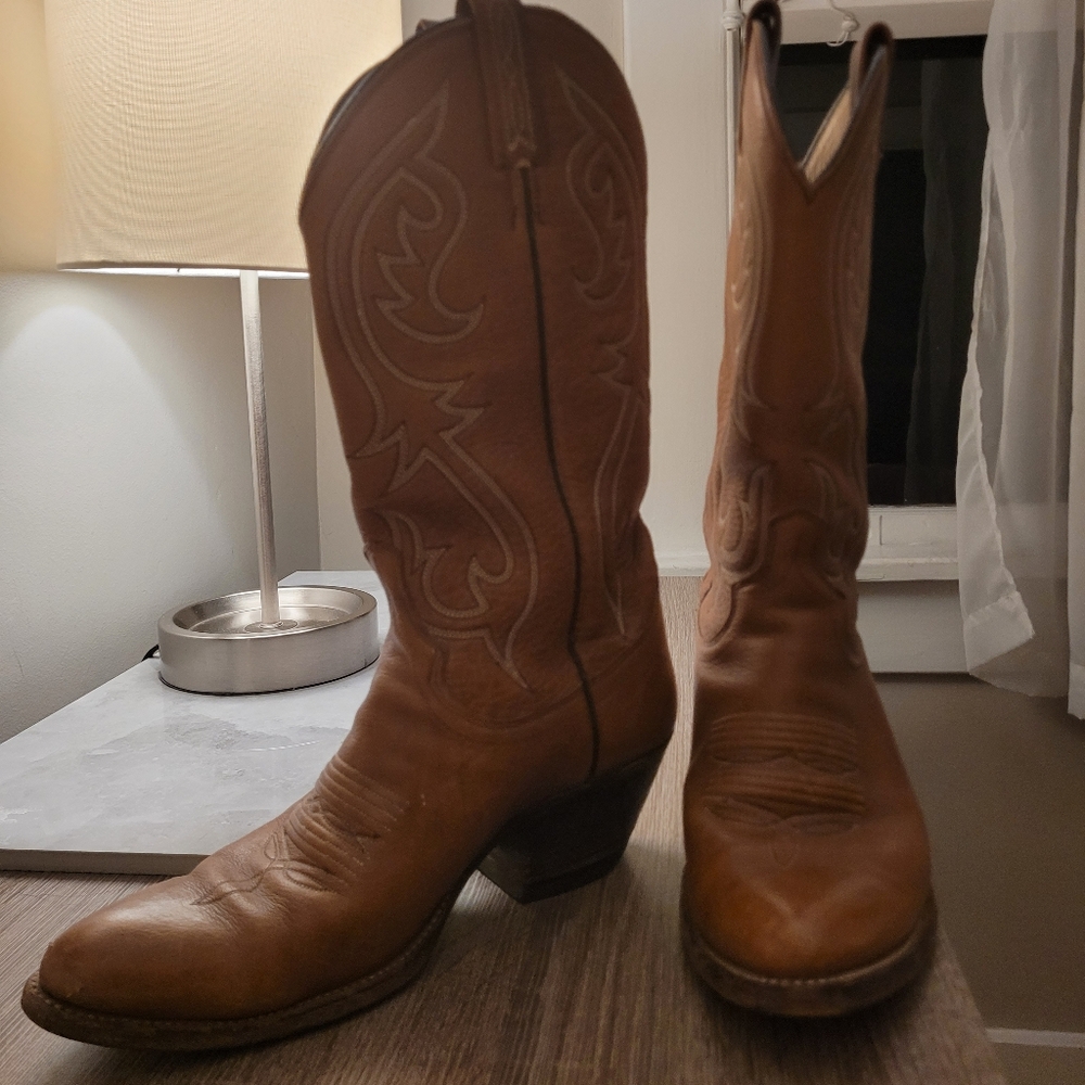 Tan Western Cowboy Boot